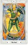 The Fool Card from the Thoth Tarot