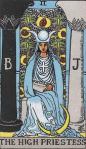 High Priestess Card from the Rider-Waite Tarot