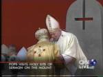 Pope with Upsidedown Cross